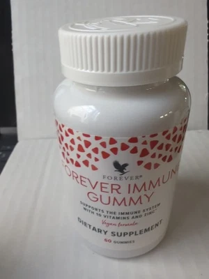 NIB Forever Living Forever Forever Immune™, 60 gummies, EXP. 6/2026, 10 vitamins - Image 1 of 3