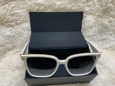 Gafas de sol para mujer VERSACE VE2278D 314 8G blanco gris degradado 58 mm Foto 1 de 3