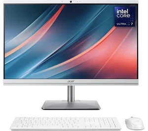 Acer Aspire C24-195ES 24'' Ultra 7 155U 1TB 16GB FHD Win 11 White Desktop PC A - Picture 1 of 2