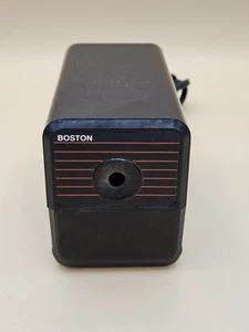 Sacapuntas Boston Modelo 18 Negro Eléctrico Escritorio Hunt Co EE. UU., Probado - Imagen 1 de 8