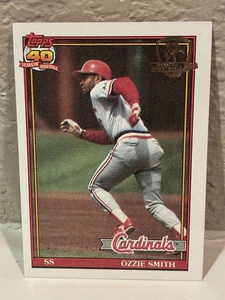 1991 Topps Desert Shield #130 Ozzie Smith St. Louis Cardinals NRMT C - Picture 1 of 2