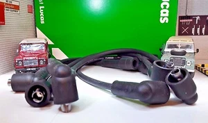 MG Midget 1500 y Triumph Spitfire Plug Plomos FABRICANTE DE EQUIPOS ORIGINALES Original Lucas Encendido HT Set - Imagen 1 de 3