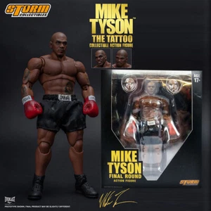 Storm Toys Mike Tyson Final Round Boxing 1:12 6" Action Figure Collect Official