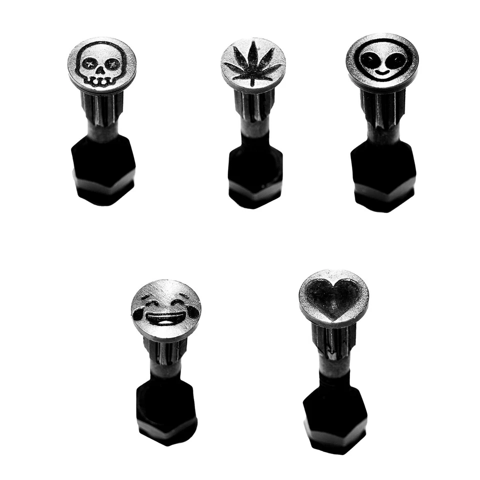 Herrajes de montaje de monopatín Screw City 1" - Herrajes gráficos Pound-In Foto 1 de 1