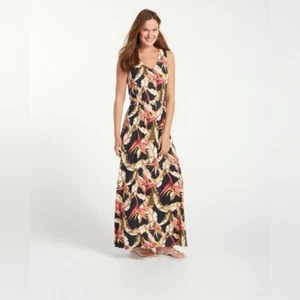 Maxi abito tropicale Tommy Bahama donna Sandy Celebration - Foto 1 di 5