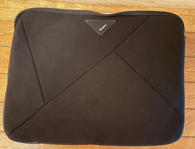 Targus - Funda con cremallera para portátil/Funda acolchada-Negro-Excelente estado Foto 1 de 4