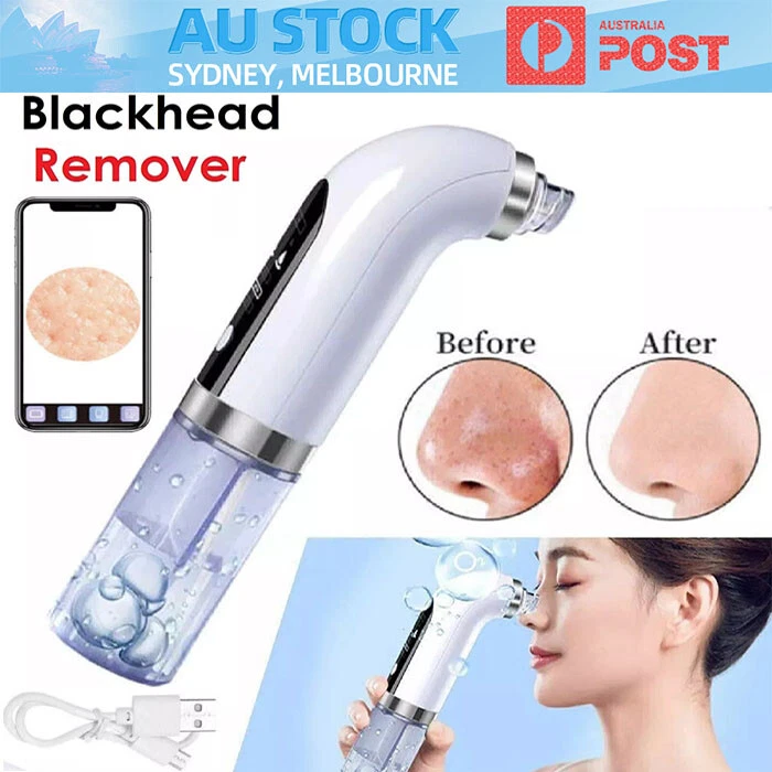 Electric Blackhead Remover Vacuum Pore Face Facial Suction Acne Cleaner Kit AU - image 1 of 4