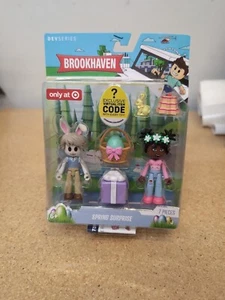 ROBLOX DevSeries Brookhaven SPRING SURPRISE Easter Lily Harry Minifigures Target - Picture 1 of 2