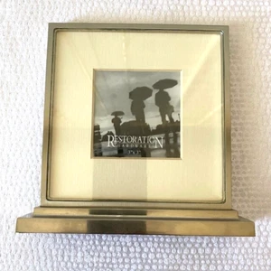 NEW Restoration Hardware Table Photo Picture Frame Silver - Picture 1 of 4