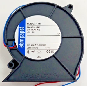 Lot of 18 Ebmpapst RL65-21/14H 24V 0.75A 18W 4900 rpm  - 18 Pcs - Picture 1 of 3