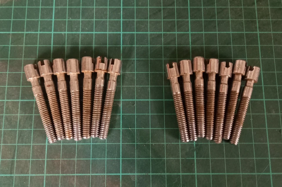 Varillas de tensión de tambor vintage años 60, 70 Sonor Teardrop, tom (x14) Foto 1 de 1