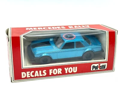 VINTAGE Polistil Serie E 1:40 Decals Mercedes Rally E2008 NEW OLD STOCK#AG — 第 1/3 张图片