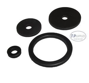 2 x maßgeschneiderte Viton™ A Waschmaschine/Abstandhalter 3 mm dick, 42 mm bis 60 mm Außendurchmesser - Bild 1 von 1