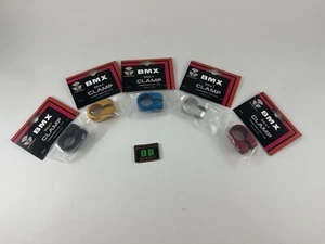 TANGE SC1 Seat Post Clamp 25.4 Silver Black Red Gold Blue Old School BMX - Picture 1 of 9