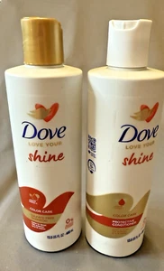DOVE Love Your Shine Color Care Sulfate Free Shampoo & Conditioner 13 fl oz - Picture 1 of 4