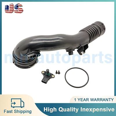 Air Turbocharger Pipe Hose Rear Duct For BMW 535i 640i 740i X5 X6 13717609811 Foto 1 de 4