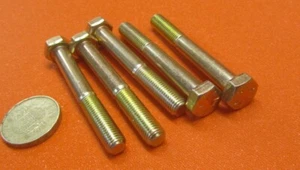 Cap Screw Bolt, PT, GRADE 8 Yellow Zinc Chromate 5/16"-24 x 2.50" Length, 25 pc - Picture 1 of 14