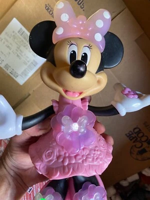 1275 Disney Junior Bloomin' Bows Minnie Mouse Cantando Figura Muñeca Fisher-Price Foto 1 de 4