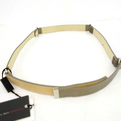 Damen Gürtel Braun MARC CAIN Leder Damengürtel Ledergürtel Reptilmuster Neu