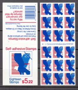 USA BOOKLET SC# 2598a BLUE EAGLE $0.29c - PANE18 S.A. MNH - PL# M112 - Picture 1 of 1