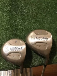 Square Two Ladies Light & Easy Offset XL Driver -5 Woods Set Graphite Shafts - Picture 1 of 10