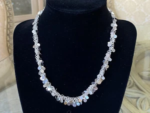 Vicenza Silver 16" Sterling Silver High Polished Confetti Necklace - Picture 1 of 16