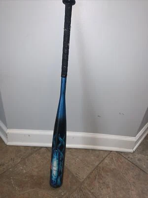 Bate de béisbol compuesto Miken Burn MBB 32/29 oz raro azul BESR Foto 1 de 4