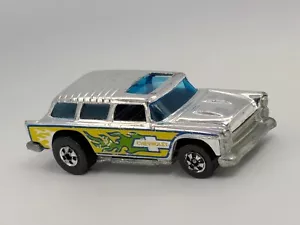 Vintage 1969 Hot Wheels ALIVE '55 Classic Nomad Super Chrome Hong Kong - Picture 1 of 6