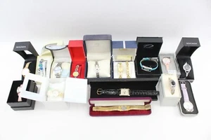 15 x Womens Boxed Quartz Watches Inc Sekonda Skagen Rotary Etc UNTESTED - Picture 1 of 6
