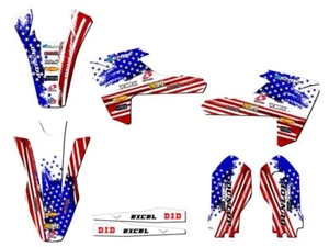 2018-2023 TC 85 MERICA Usa Senge Graphics Kit Compatible with Husqvarna - Bild 1 von 10