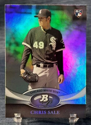 2011 BOWMAN PLATINUM #35 - CHRIS SALE RC - ROOKIE - Image 1 of 2