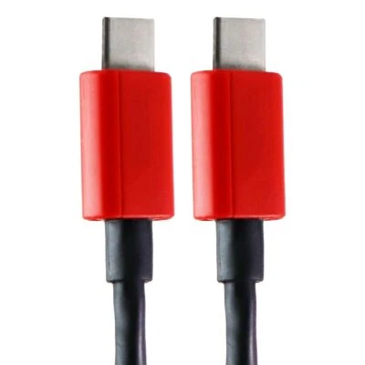 Verizon (TYPECTOC6FT) 6Ft 2.0Charge and Sync Cable for USB-C Devices - Black/Red - Image 1 of 3