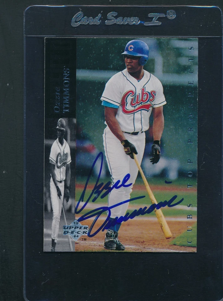 1994 Upper Deck #180 Ozzie Timmons Cubs Signed Auto *C6111 - Image 1 of 1