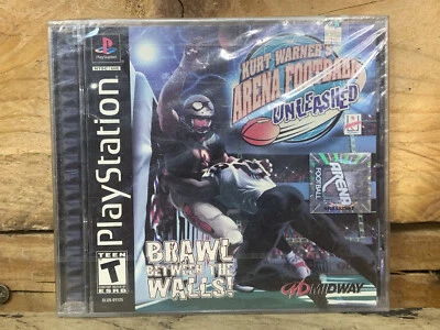 Sony PlayStation PS1 Kurt Warners Arena Football Unleashed Video Game NEW SEALED - Image 1 of 3