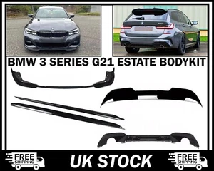 BODYKIT FRONTSPLITTER HECKDIFFUSOR FÜR BMW 3ER G21 KOMBI BODY KIT 19-21 - Bild 1 von 16