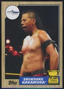 2017 Topps WWE Heritage Shinsuke Nakamura Rookie Topps All Star Rookie RC #65 - Picture 1 of 2