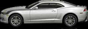 Front Side Hockey Vinyl Graphics Decals Stripes for Chevy Camaro 2014 to 2015 - Bild 1 von 1