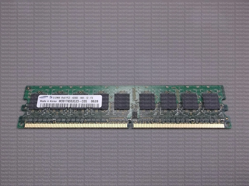M391T6553CZ3-CD5 SAMSUNG 512MB PC2-4200 DDR2-533MHz ECC - Image 1 of 1