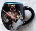 Star Wars Ceramic Coffee Mug Lucasfilm Ltd Black & Turquoise Original Series