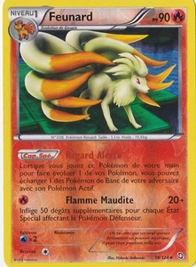 Feunard Reverse-Black & White-Exalted Dragons-19/124-Pokemon Card France - Picture 1 of 1