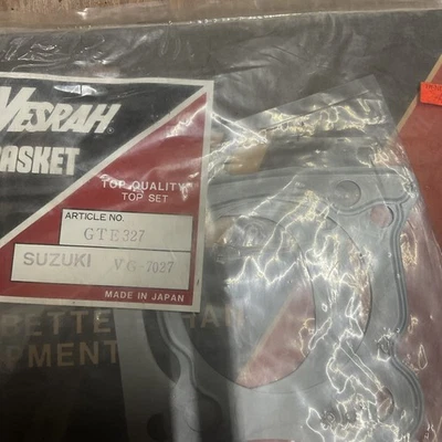 JUEGO DE JUNTAS DE EXTREMO SUPERIOR VESRAH[ SUZUKI GS1150 VG3027/7027 Foto 1 de 4