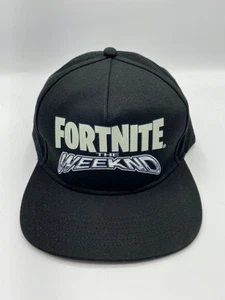 Fortnite the Weeknd XO Black Music Mens Adult Cotton Snapback Cap Hat One Size - Picture 1 of 6