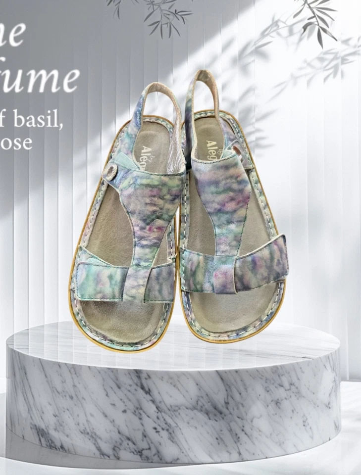 Sandalias de plataforma Alegria Ken 298 para mujer zapatos talla 40 o EE. UU. 9 a 9,5 Foto 1 de 4