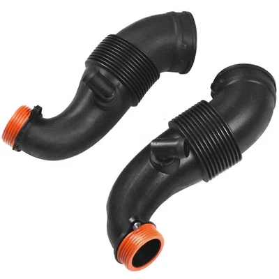 2PCS Engine Air Intake Hoses Set For BMW X5 2014-2018 X6 2015-2019 xDrive50i - Image 1 of 4