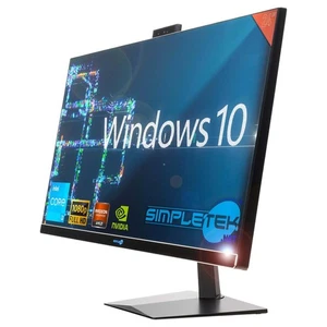 Tout En Un I3 24" Windows 10 Ram 8 Go Ssd 240 Go Ordinateur Fixe Édition Gaming - Photo 1/11