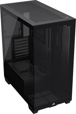 CORSAIR 3500X Mid-Tower ATX PC Case – Panoramic Tempered Glass – Black  - Image 1 of 4