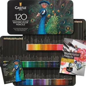 Set 120 Matite Acquerello | Pigmenti Vibranti di Qualità | - Foto 1 di 5