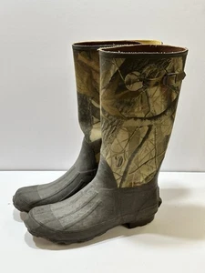 Botas Ozark Trail Rubber Muck Maderas Duras 5 EE. UU. 12 Impermeables Vástago de Acero Realtree - Imagen 1 de 7