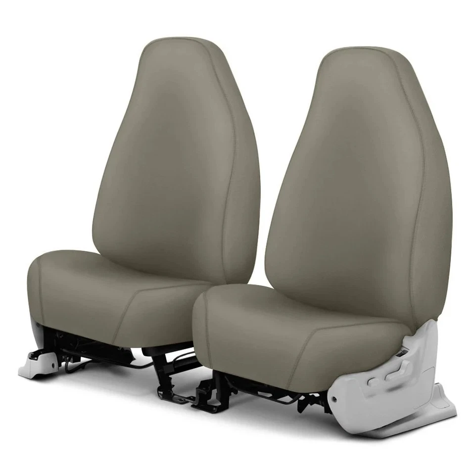 For Nissan Frontier 02-04 Seat Covers SeatSaver Polycotton 1st Row Misty Gray Foto 1 de 4