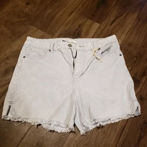 Pantalones Cortos para Mujer Celebrity Rosa Lt Azul Pana Elastizados Dobladillo Crudo Talla 15/32 - Imagen 1 de 5